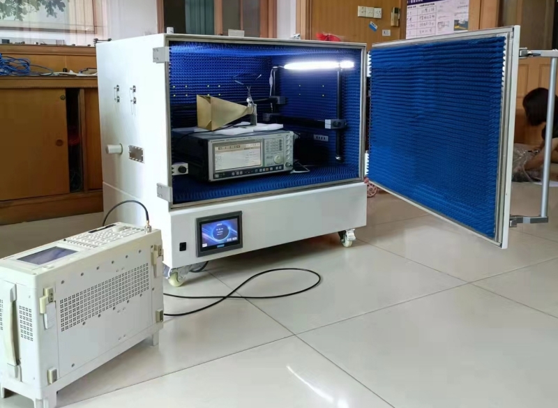 Motorized Turntable Shielded Box