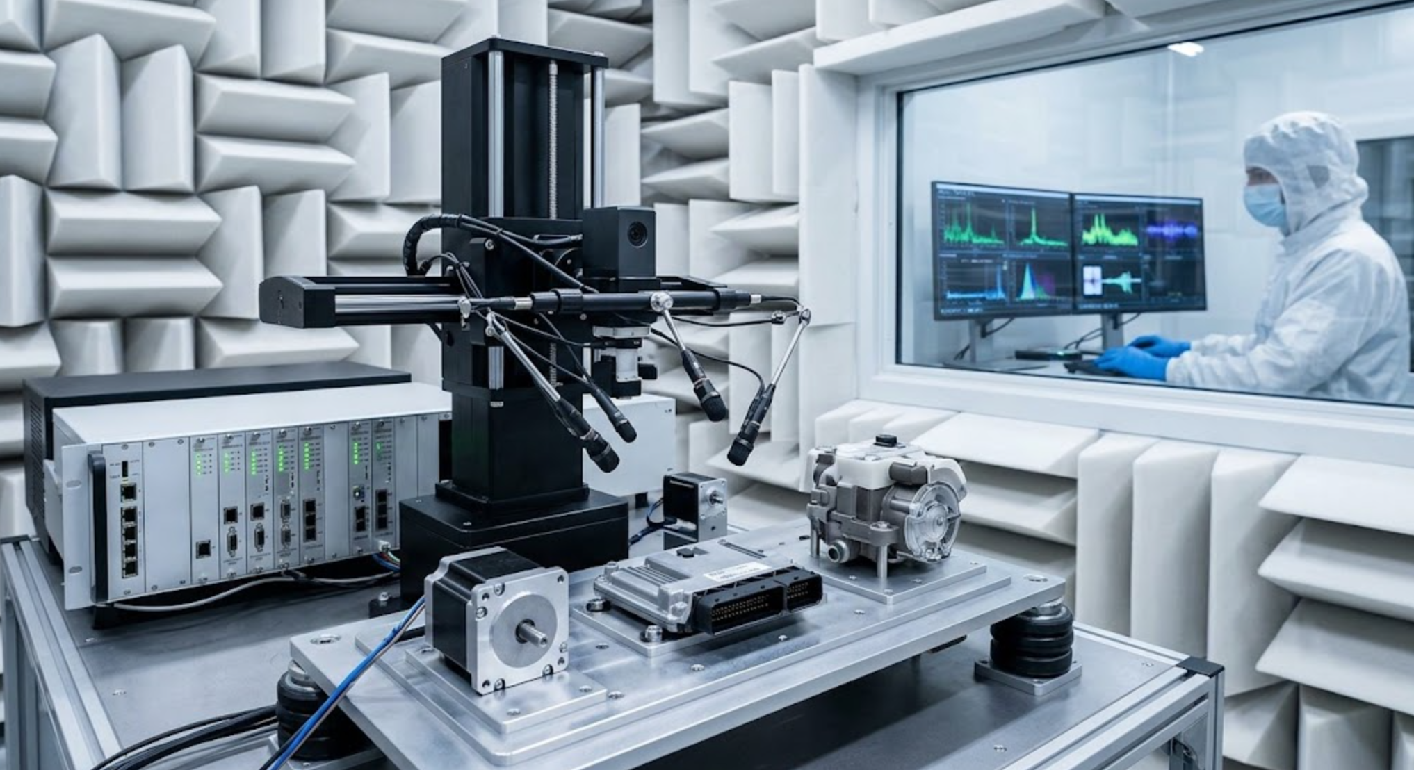 Faint Abnormal-Sound Detection for Motors, Automotive Electronics and Mechanical Structures