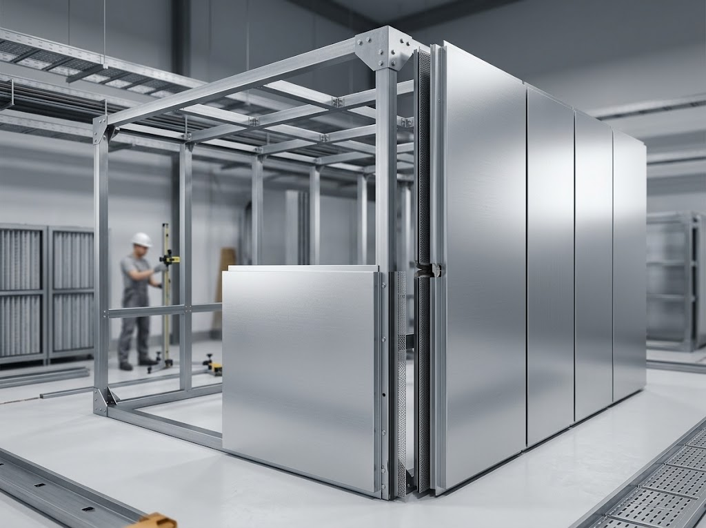 1. Self-Supporting Frame and Cold-Rolled Steel Modular Walls
